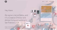 Desktop Screenshot of jarrodballou.com